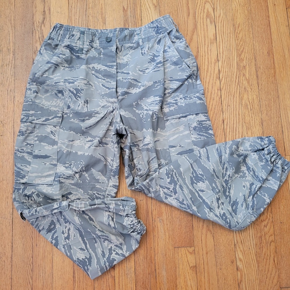 US Air Force 16S Cargo Pants Gray Digital Tiger‎ Stripe Camo Tactical Military
